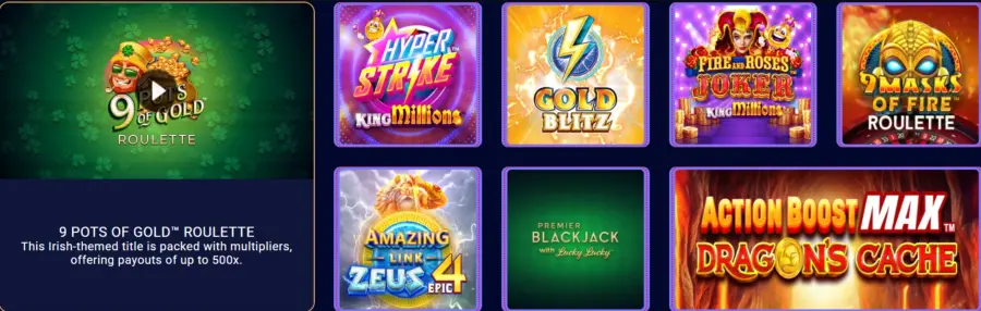 Spinpalace online